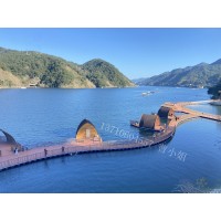 塑料浮筒，浮動(dòng)平臺(tái)，水上人行浮橋建造，廠家直銷