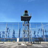 煤棚抑塵射霧器 60米除塵霧炮機  柴油動力 現貨