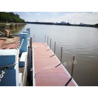 浮箱碼頭施工，浮箱+鋼架（鋁合金）+木板，訂制水上高端碼頭！